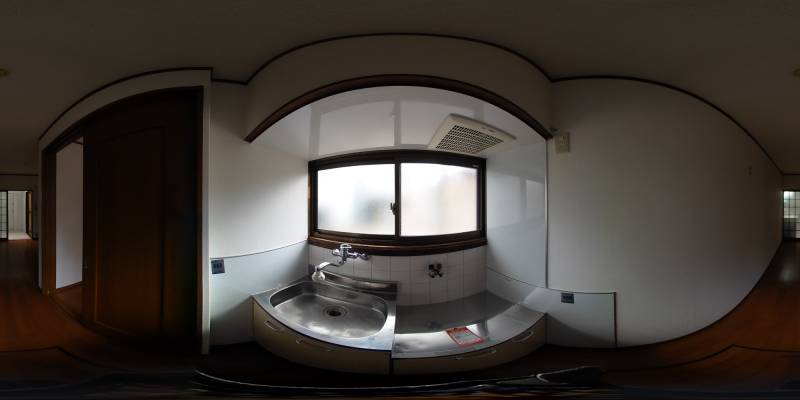 パノラマ画像キッチン