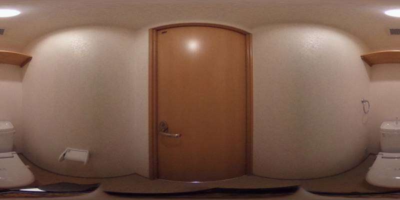 パノラマ画像トイレ
