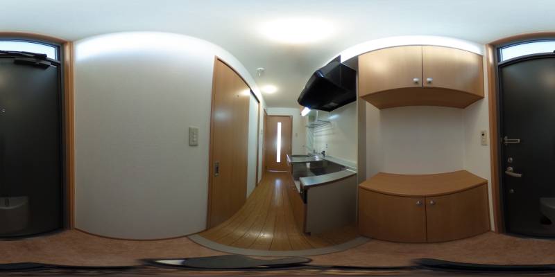 パノラマ画像玄関