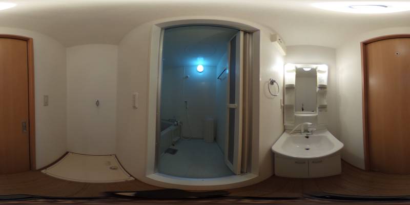 パノラマ画像洗面所