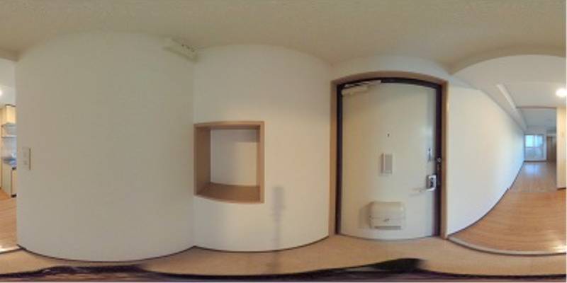 パノラマ画像洋室