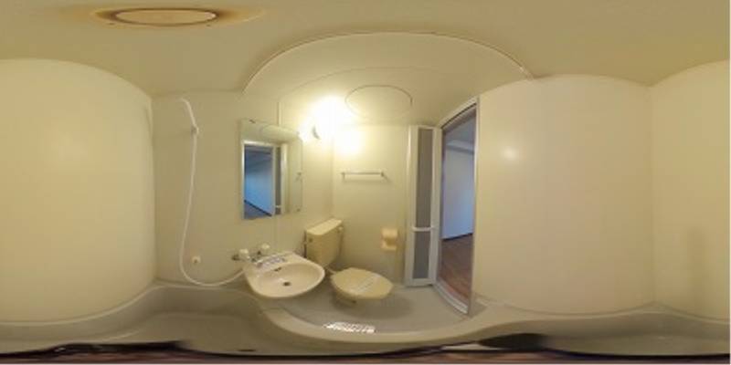 パノラマ画像バスルーム