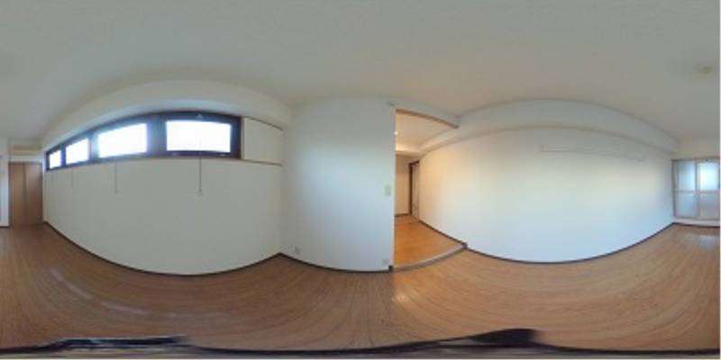 パノラマ画像洋室