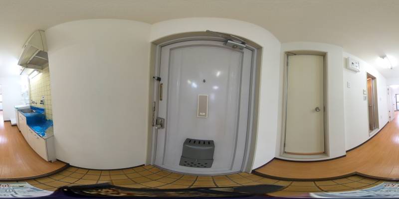 パノラマ画像玄関