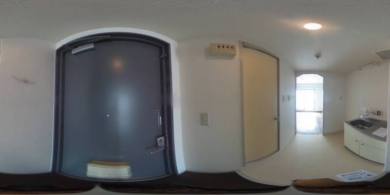 パノラマ画像玄関