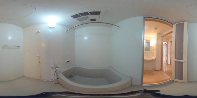 パノラマ画像バスルーム