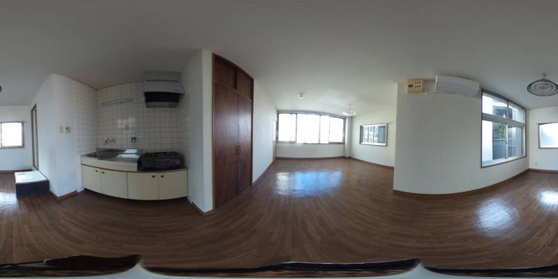 パノラマ画像洋室