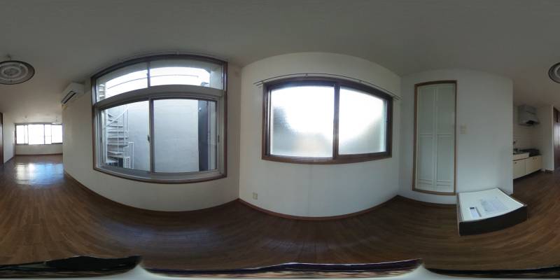 パノラマ画像洋室