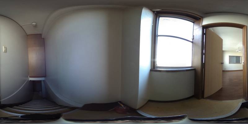 パノラマ画像玄関