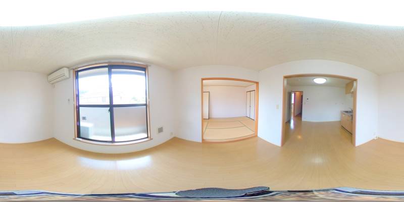 パノラマ画像リビング