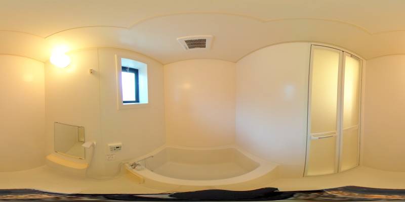 パノラマ画像バスルーム