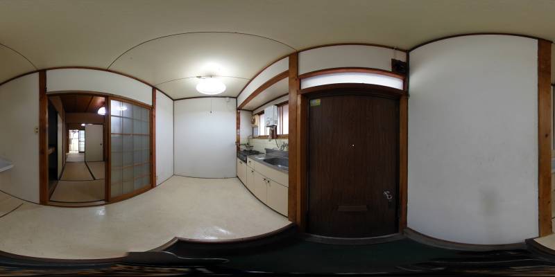 パノラマ画像玄関