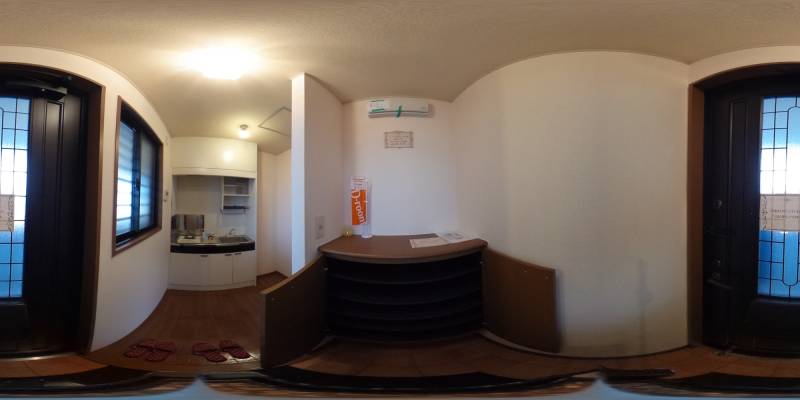 パノラマ画像玄関