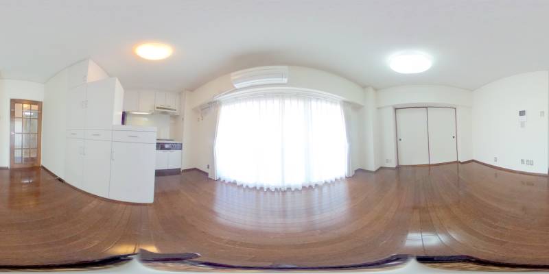 パノラマ画像リビング