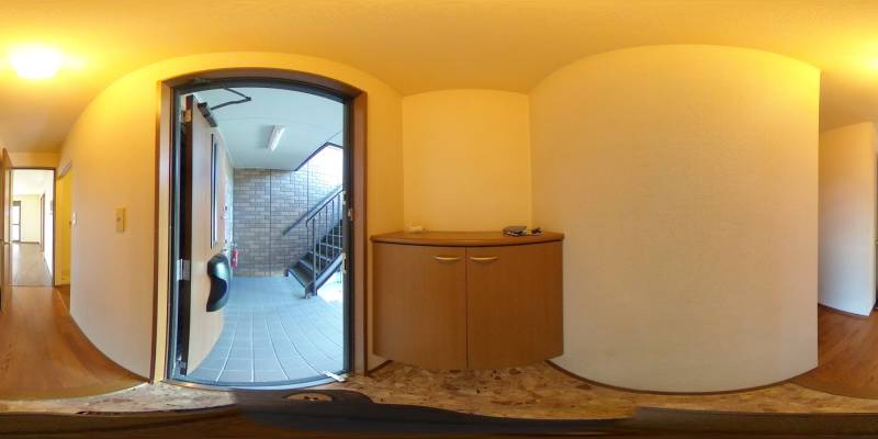 パノラマ画像玄関