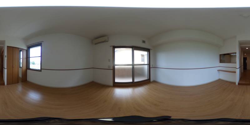 パノラマ画像洋室