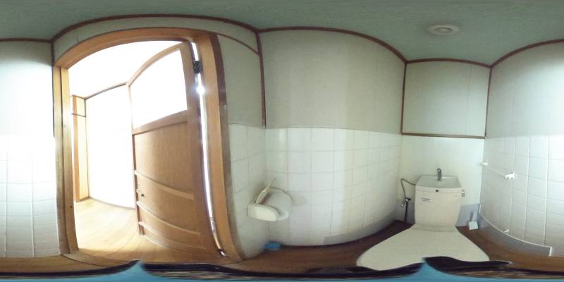 パノラマ画像トイレ