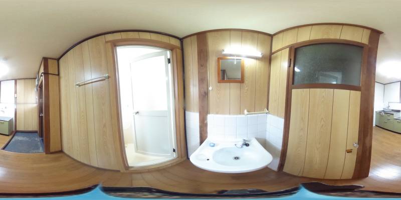 パノラマ画像洗面所