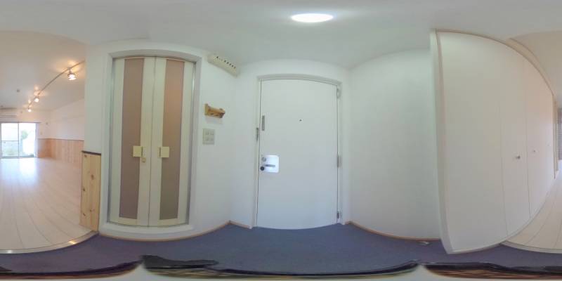 パノラマ画像玄関