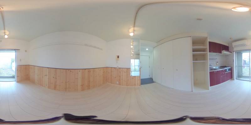 パノラマ画像洋室