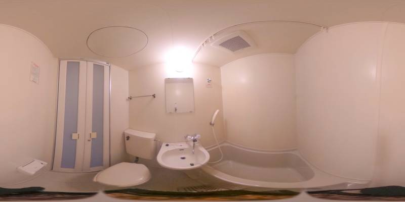 パノラマ画像バスルーム