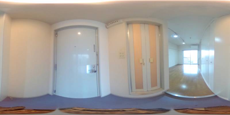 パノラマ画像玄関