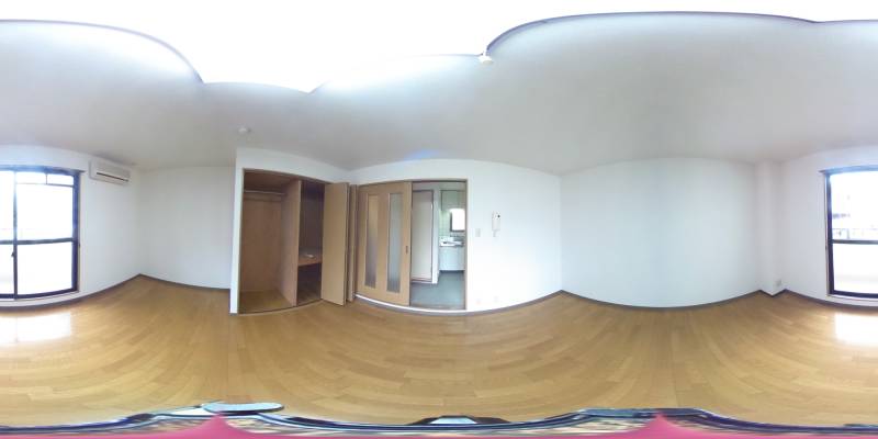 パノラマ画像洋室