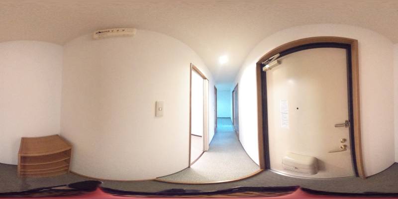 パノラマ画像玄関