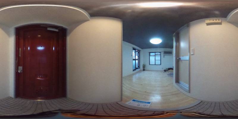 パノラマ画像玄関