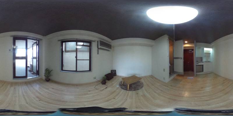 パノラマ画像洋室