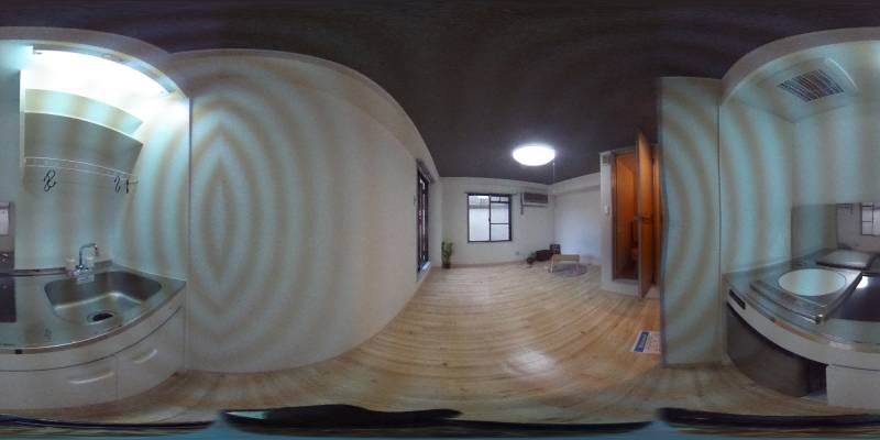 パノラマ画像キッチン