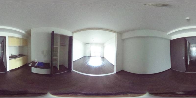 パノラマ画像リビング