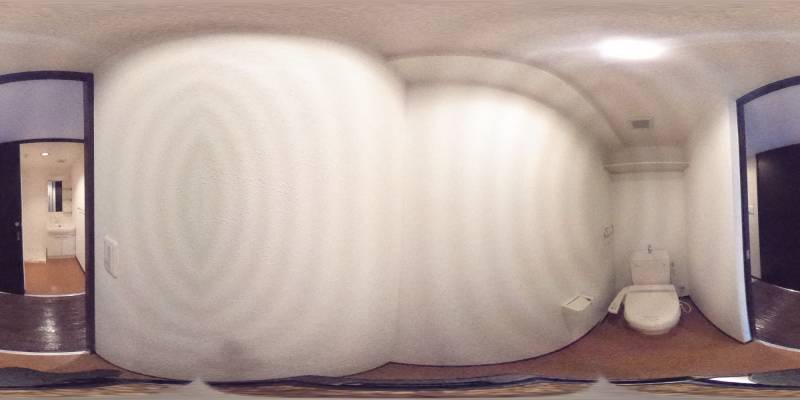 パノラマ画像トイレ