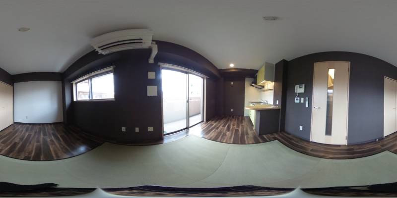 パノラマ画像洋室