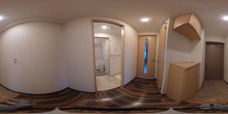 パノラマ画像洗面所