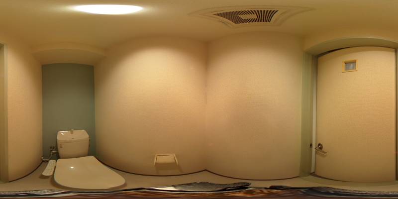パノラマ画像トイレ