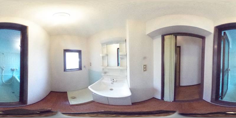 パノラマ画像洗面所