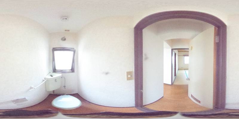 パノラマ画像トイレ