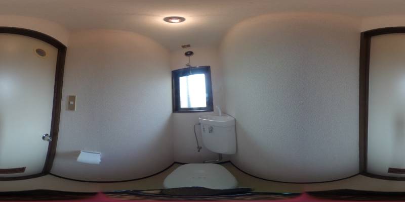 パノラマ画像トイレ