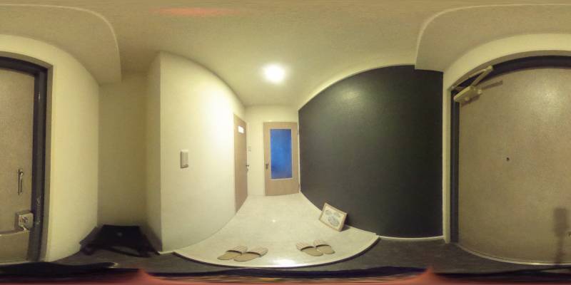 パノラマ画像玄関