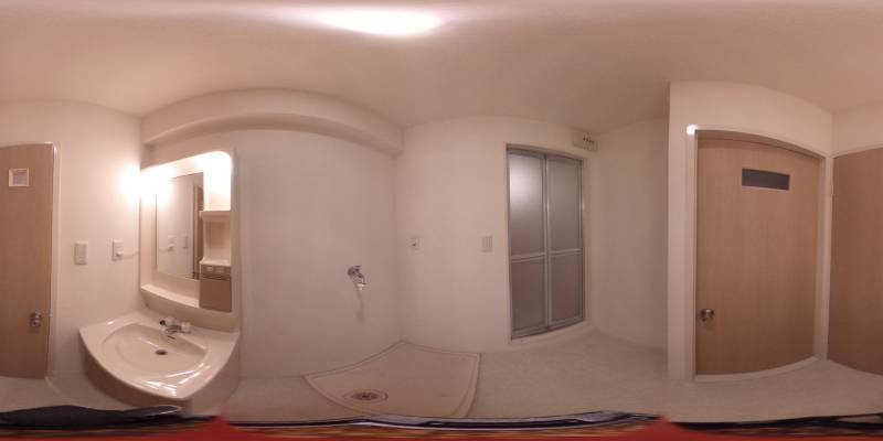 パノラマ画像洗面所