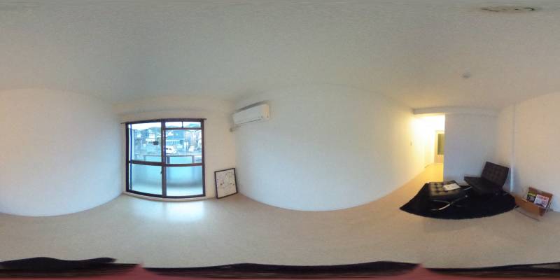 パノラマ画像洋室