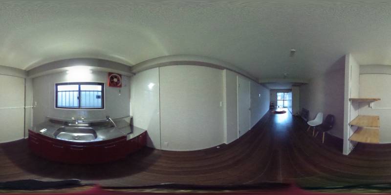 パノラマ画像キッチン