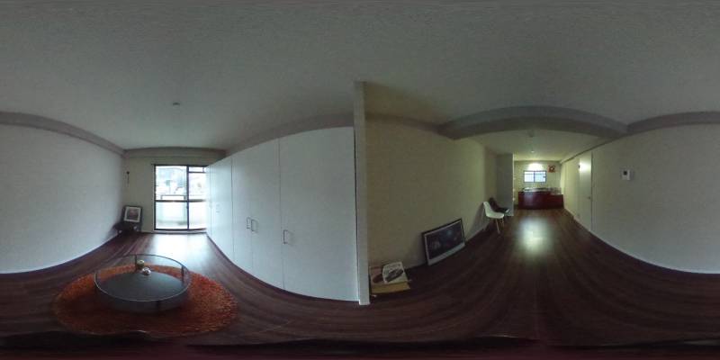 パノラマ画像リビング