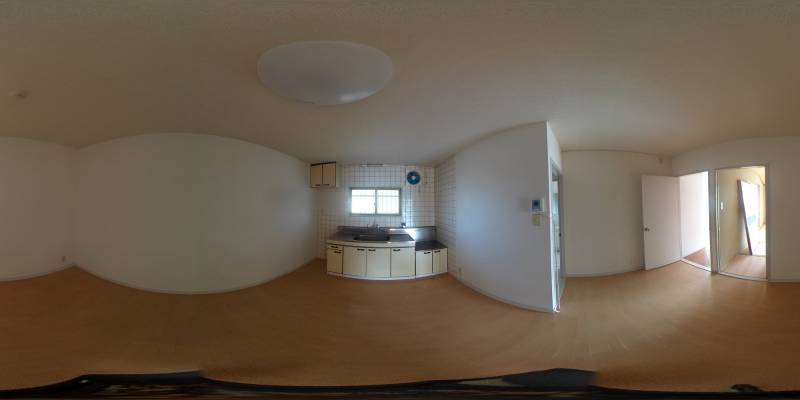 パノラマ画像リビング