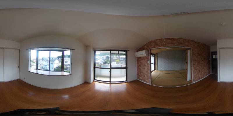 パノラマ画像洋室