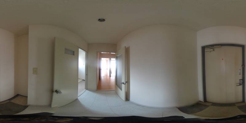 パノラマ画像玄関