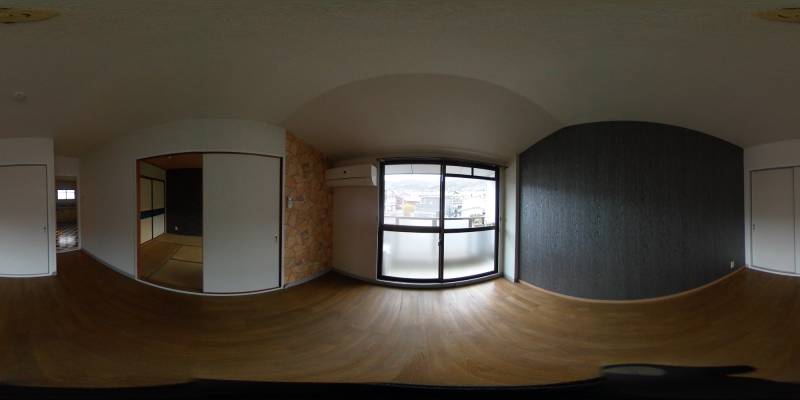 パノラマ画像洋室