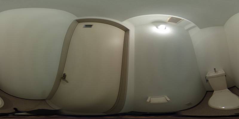 パノラマ画像トイレ