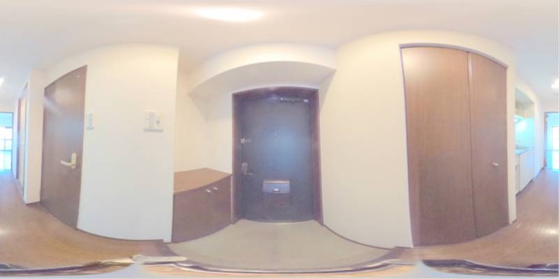 パノラマ画像玄関